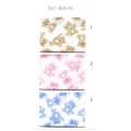 SBIECO DI COTONE STAMP. ORSETTI - BIA48 - CONF. 25 METRI